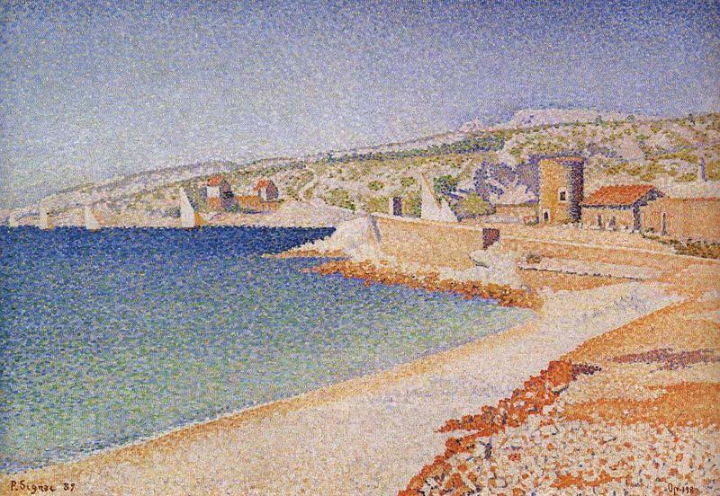 Paul Signac The Jetty at Cassis, Opus